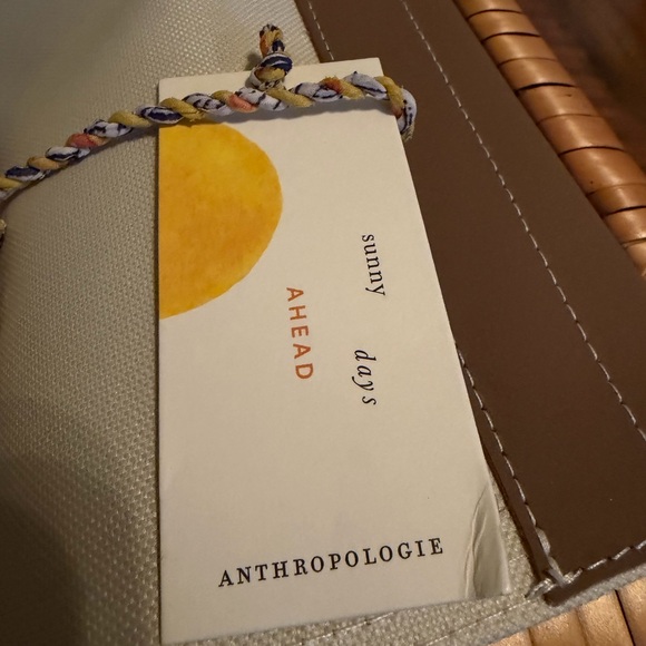 Anthropologie Picnic Time Corsica Insulated Wine Basket - Picture 5 of 6